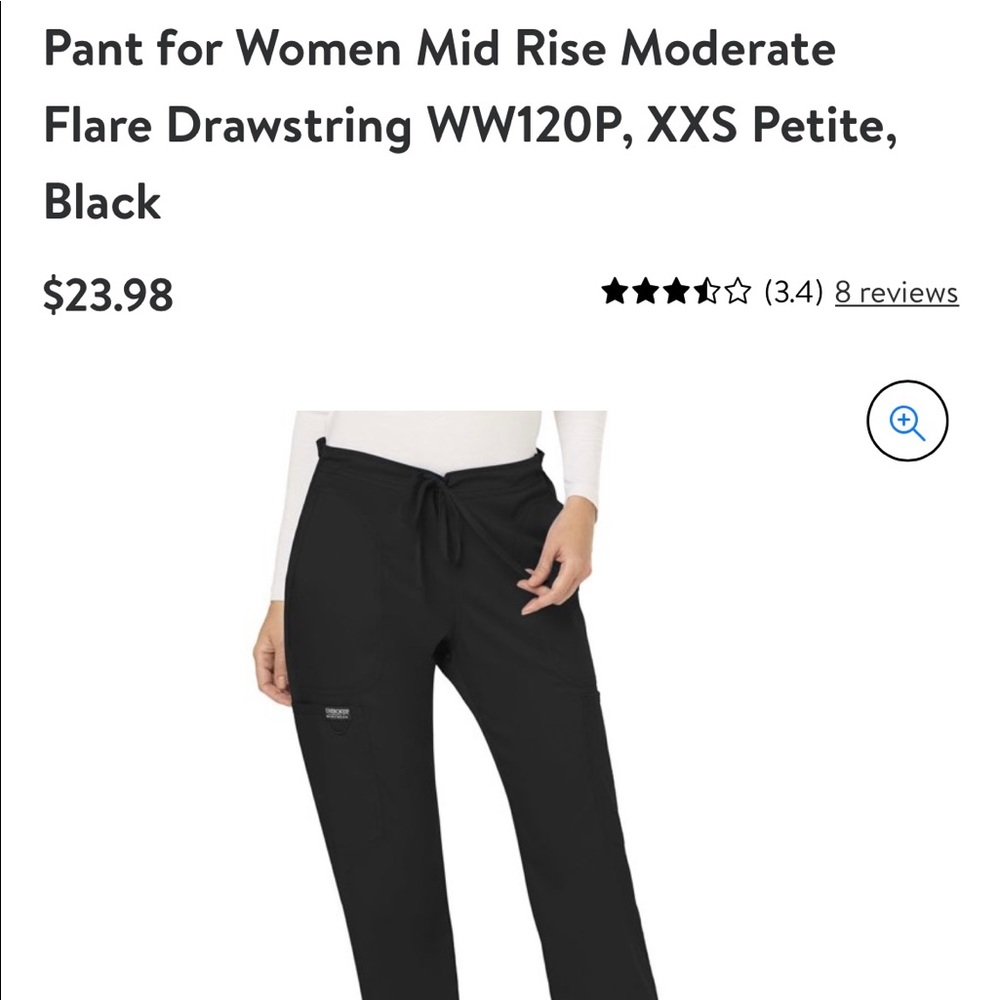 Cherokee Women’s scrub pants XXS petite